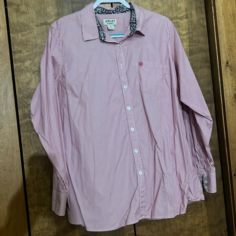 Ariat western/rodeo shirt